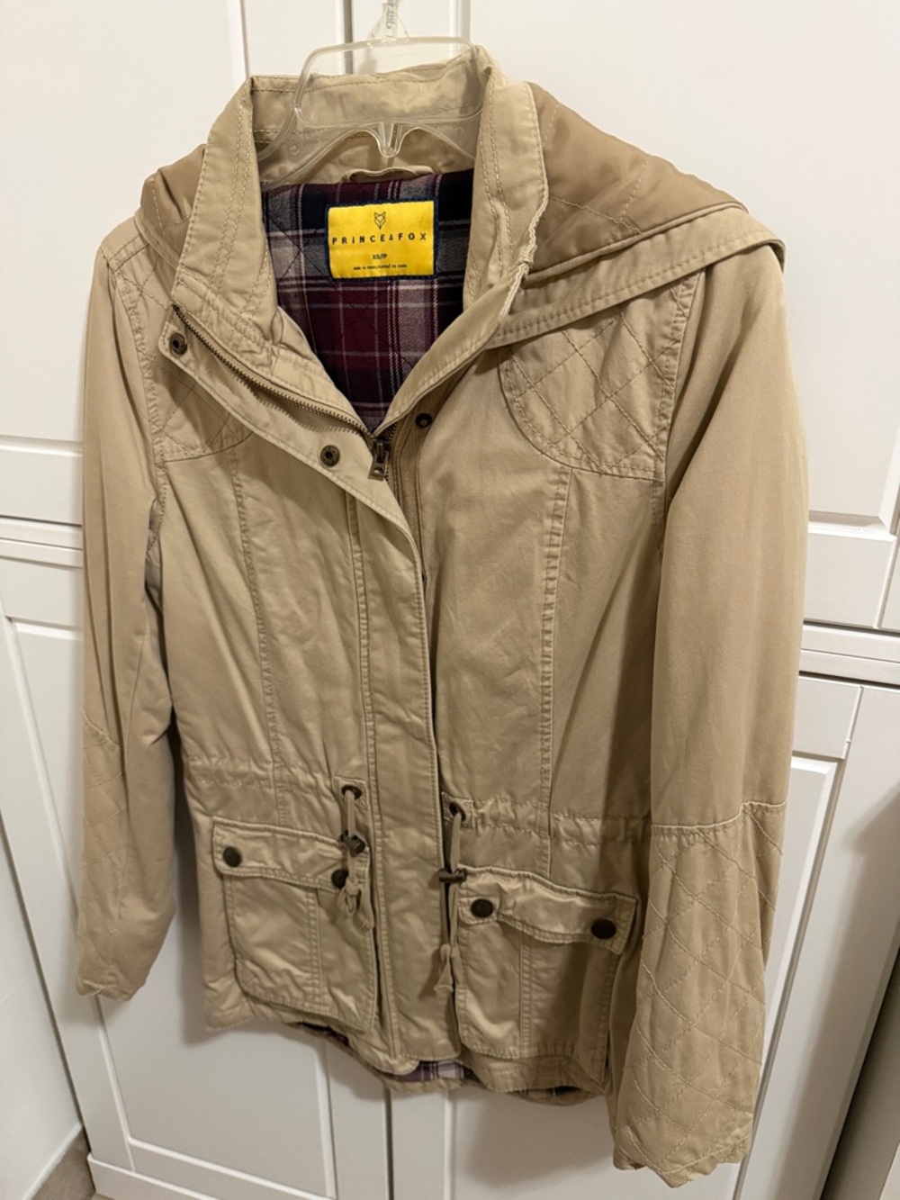 Prince & Fox Khaki Utility Anorak Jacket